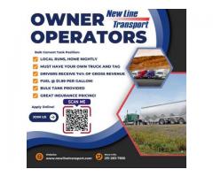 Owner Operator for Tank Division (Home Nights, Fuel $1.99) (Knoxville TN)