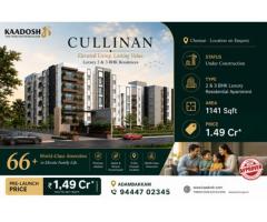 2 3 BHK Apartments in Adambakkam for Modern Family Living