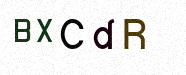 Visual Confirmation Security Code